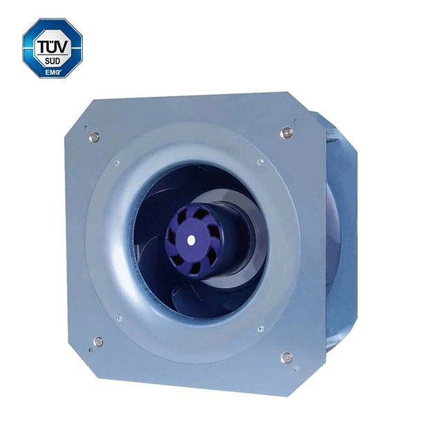 225mm DC 10v Speed Fan Motors Manufacturer Waterproof Radial Centrifugal Exhaust Fan For FFU