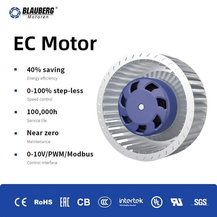 Blauberg BL-F140B-EC-02 140mm EC Forward Curved Centrifugal Fan price