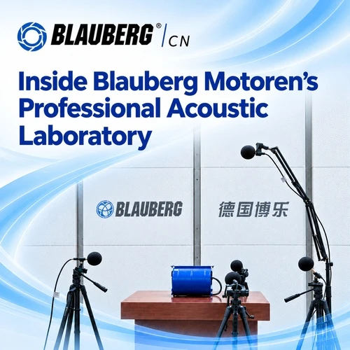 Sesi Test Etme, Kaliteyi Doğrulama|Blauberg Motoren'in Profesyonel Akustik Laboratuvarının İçinde