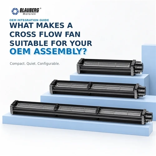 OEM Ekipmanları için Çapraz Akışlı Fan Uygunluğu